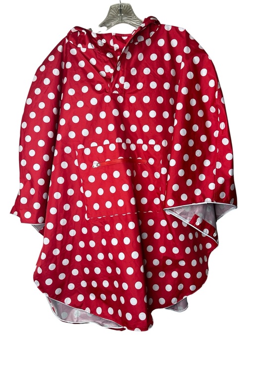 Disney Jackets & Blazers - Disney Red and White Polka Dot Raincoat Sz 1X-3X
